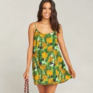 NWT Show Me Your Mumu Bella Dress Bananas
